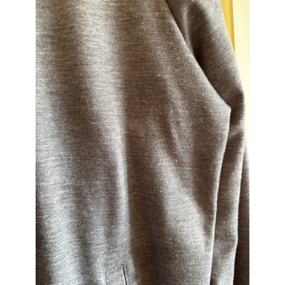 32 Degrees Cool Mens XL Full Zip Hoodie Charcoal Gray Heathered Lightweight - Picture 4 of 5